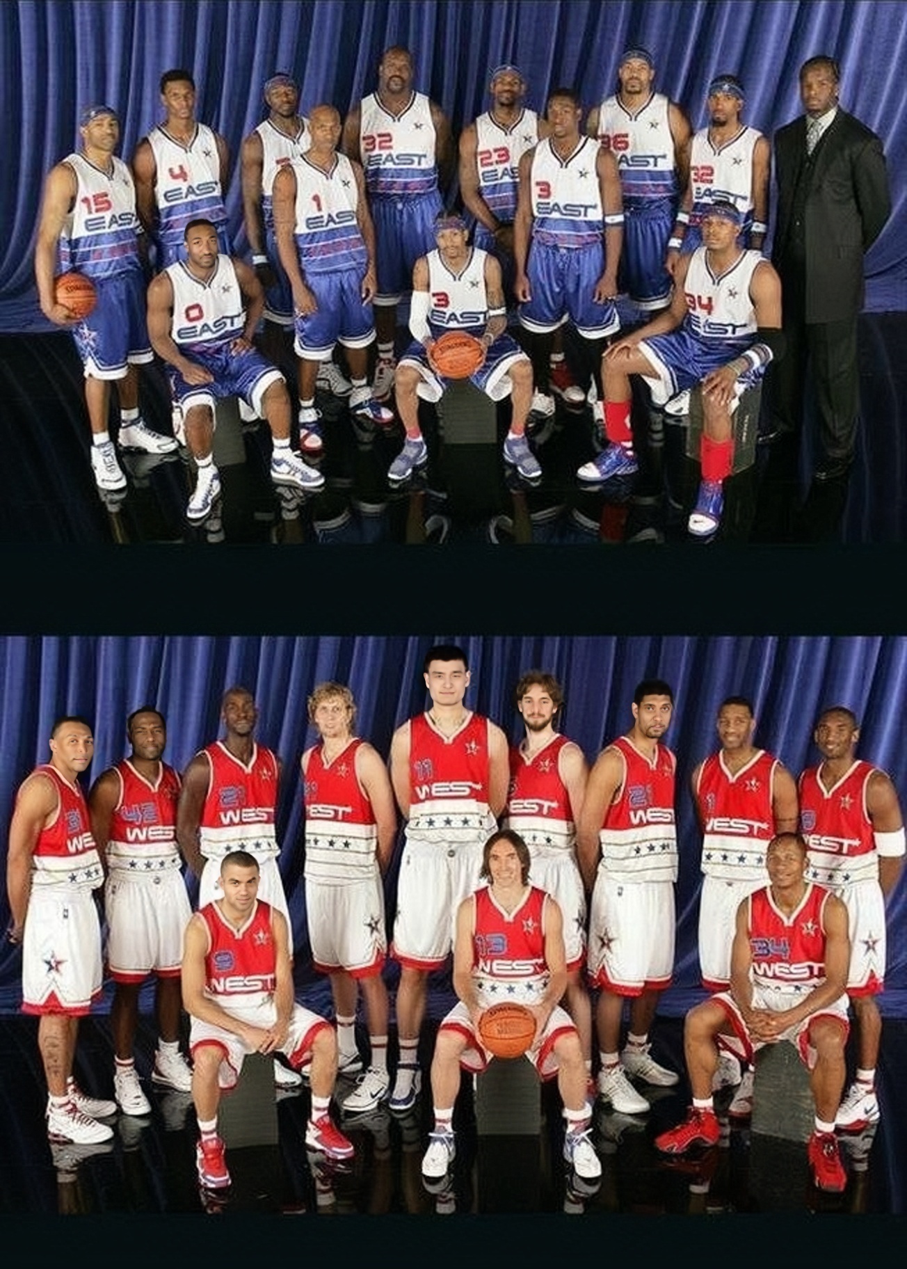 全明星赛上出现了许多神奇的表现