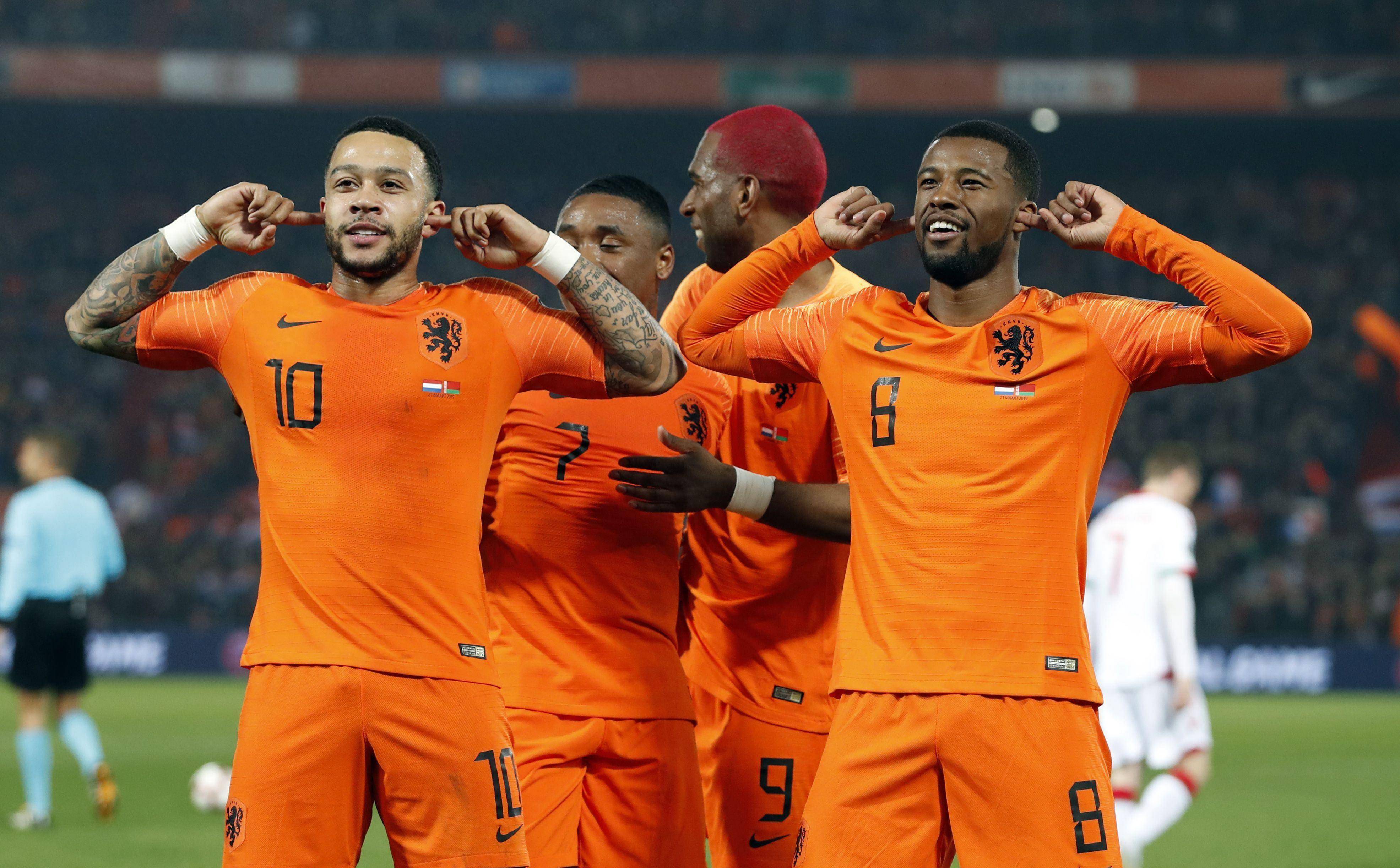 荷兰队在欧预赛中全面占优势 荷兰队在欧预赛中全面占优势